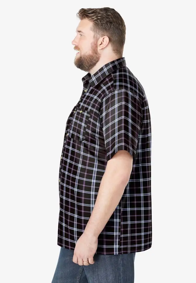 Check Short-Sleeve Sport Shirt