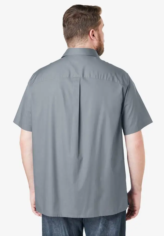 Short-Sleeve Pocket Sport Shirt