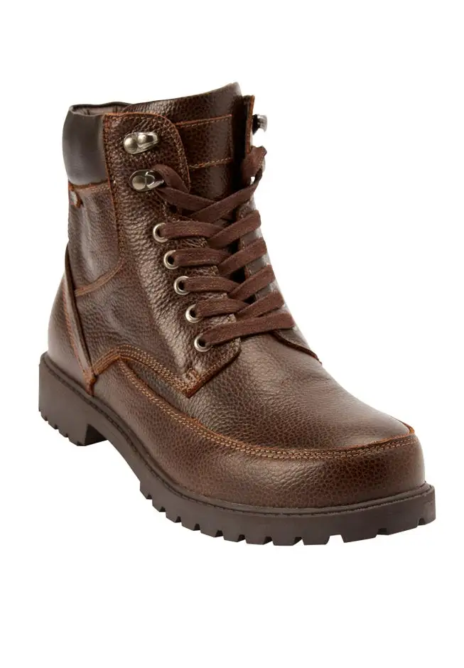 Zip-Up Work Boots