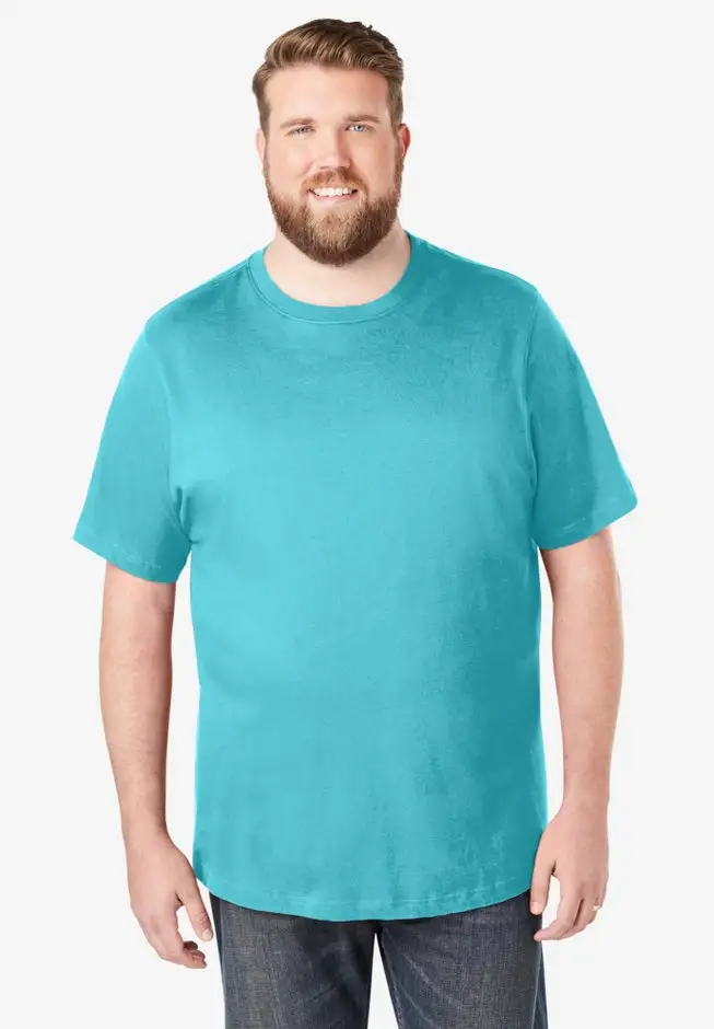 Shrink-Less Lightweight Crewneck T-Shirt