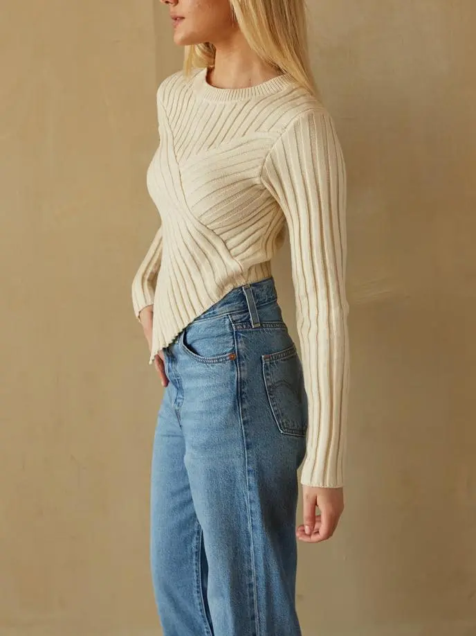 Bailey Ribbed Knit Sweater