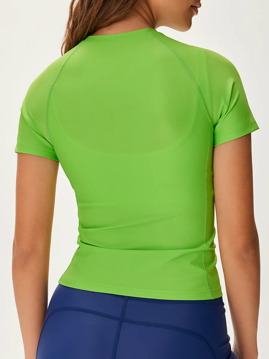 Quick-Drying Knit Shortsleeve Rashguard