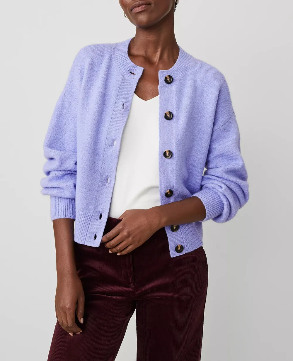 Drop Shoulder Cardigan