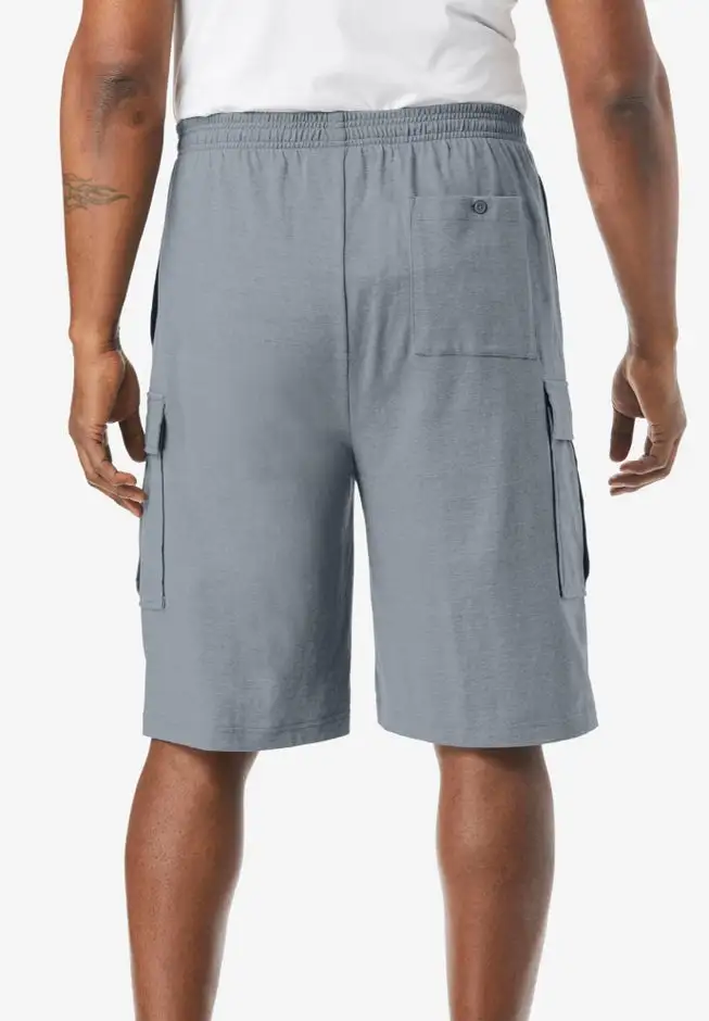 Lightweight Jersey Cargo Shorts