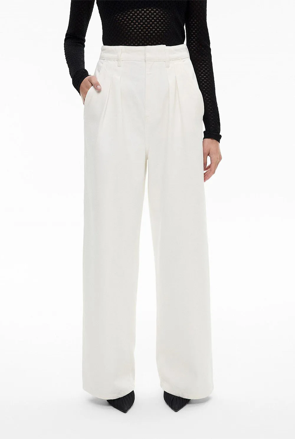 Customized White Jeans