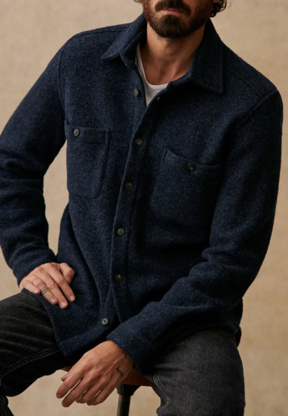Buttoned Fastening Shirt