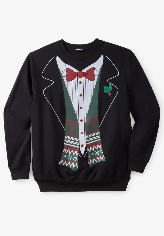 Graphic Fleece Sweatshirt