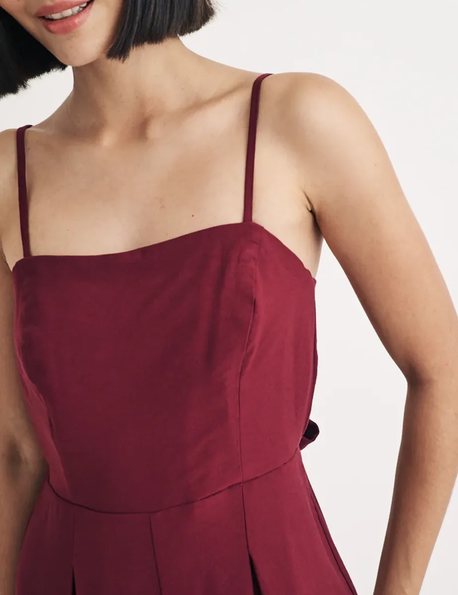 Bandeau Wide Leg Jumpsuit