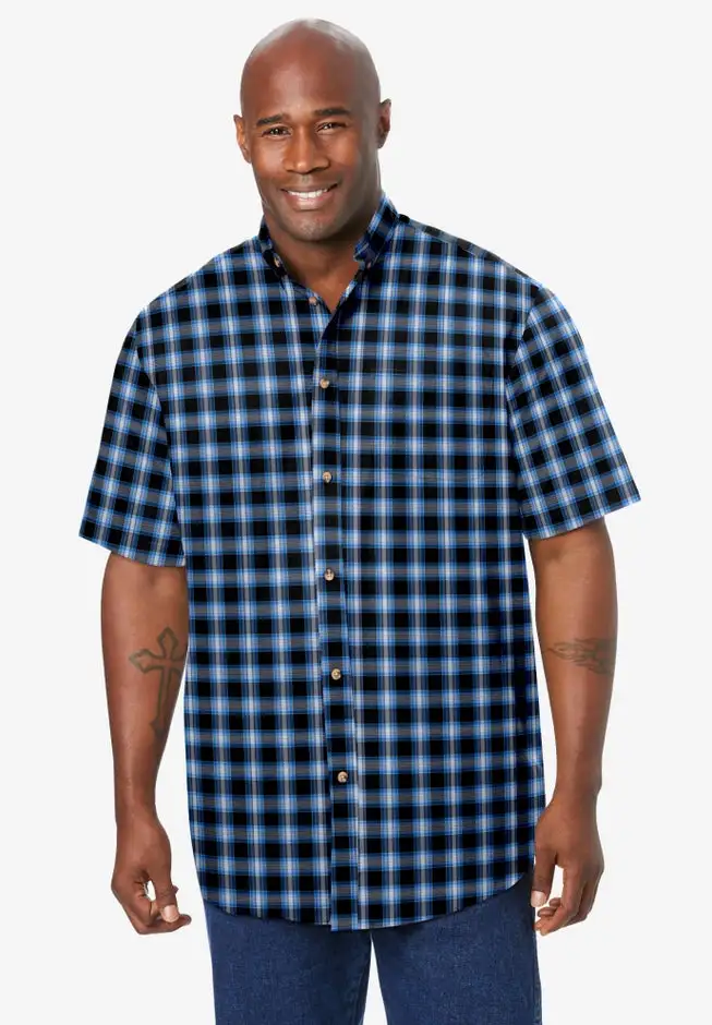 Short Sleeve Wrinkle-Free Sport Shirt