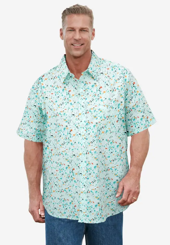 The No-Tuck Casual Short Sleeve Shirt