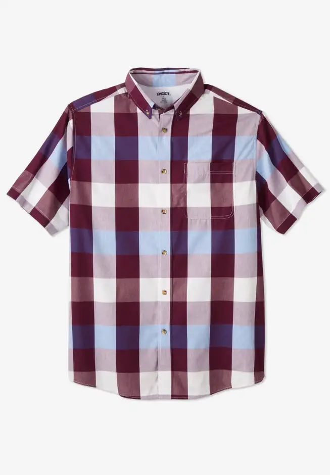 Check Short-Sleeve Sport Shirt