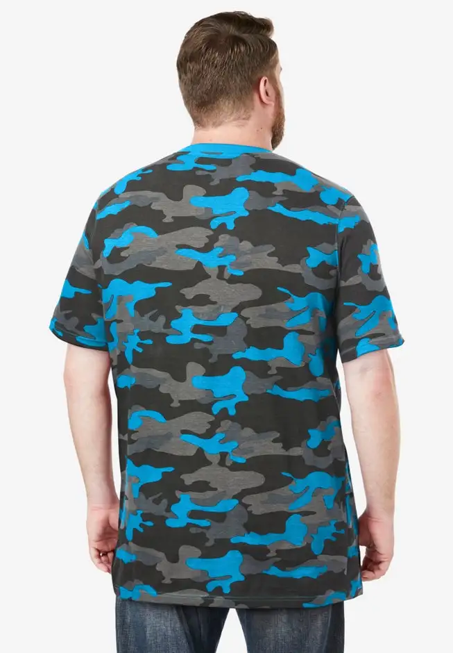 Heavyweight Longer-Length Pocket Crewneck T-Shirt