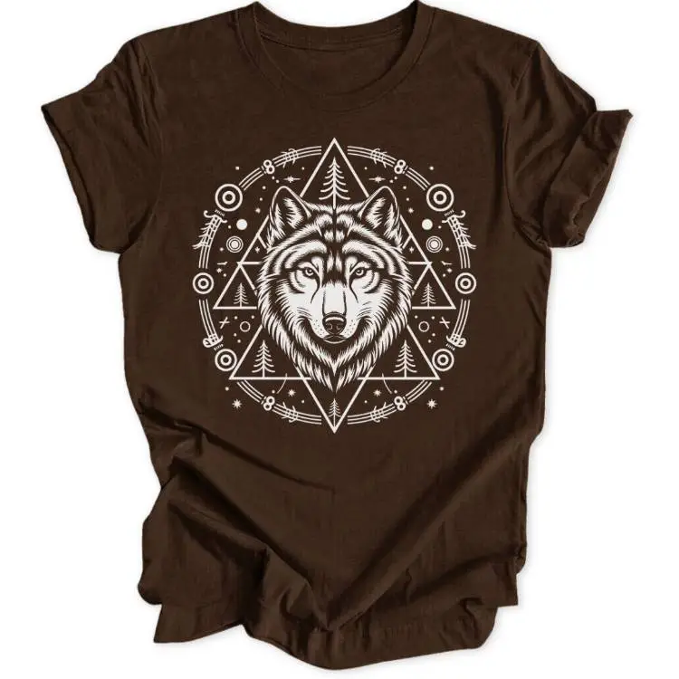 Wolf Mandala Unisex T-Shirt