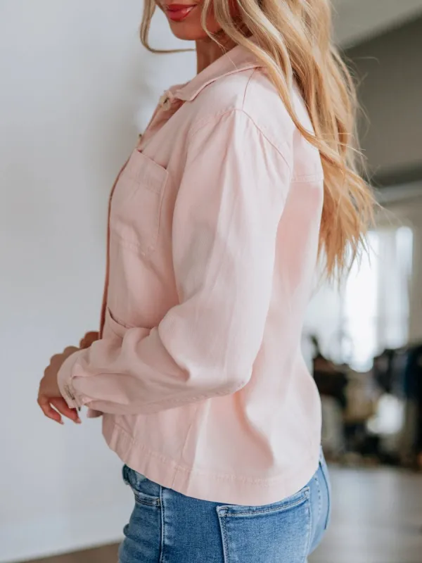 Casual Button Jacket