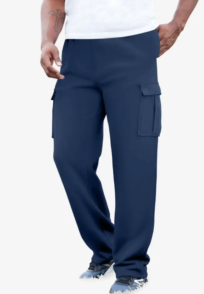 Fleece Cargo Sweatpants