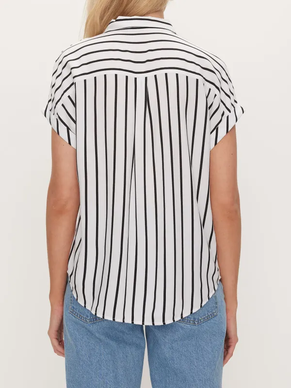 Striped Utility Shirt