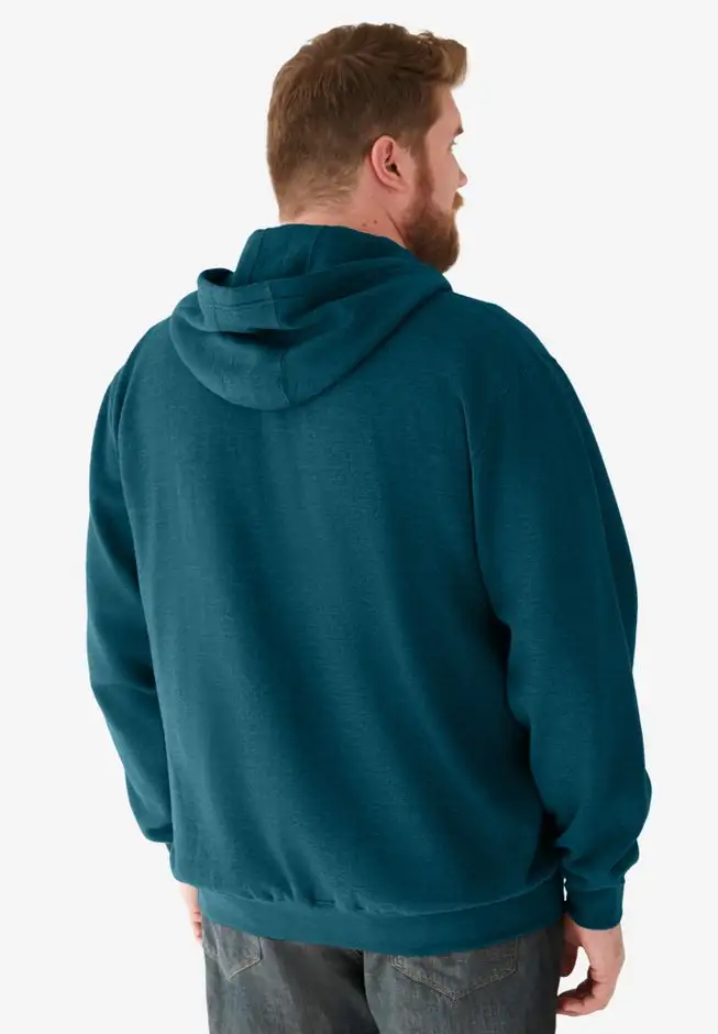 Fleece Zip-Front Hoodie