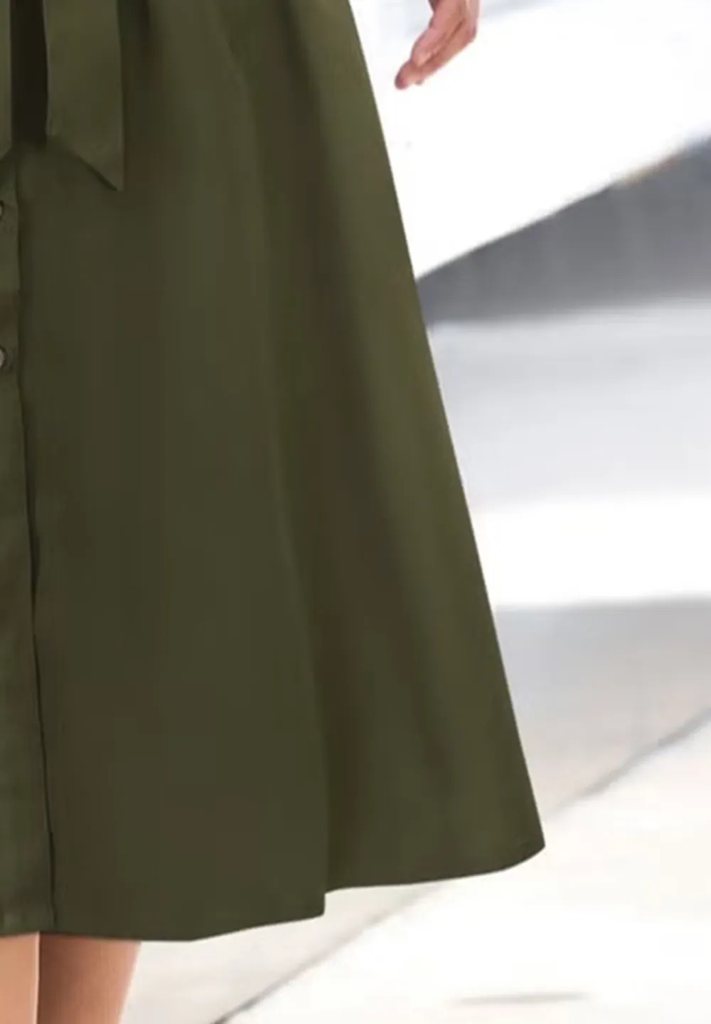 Long Flared Dress