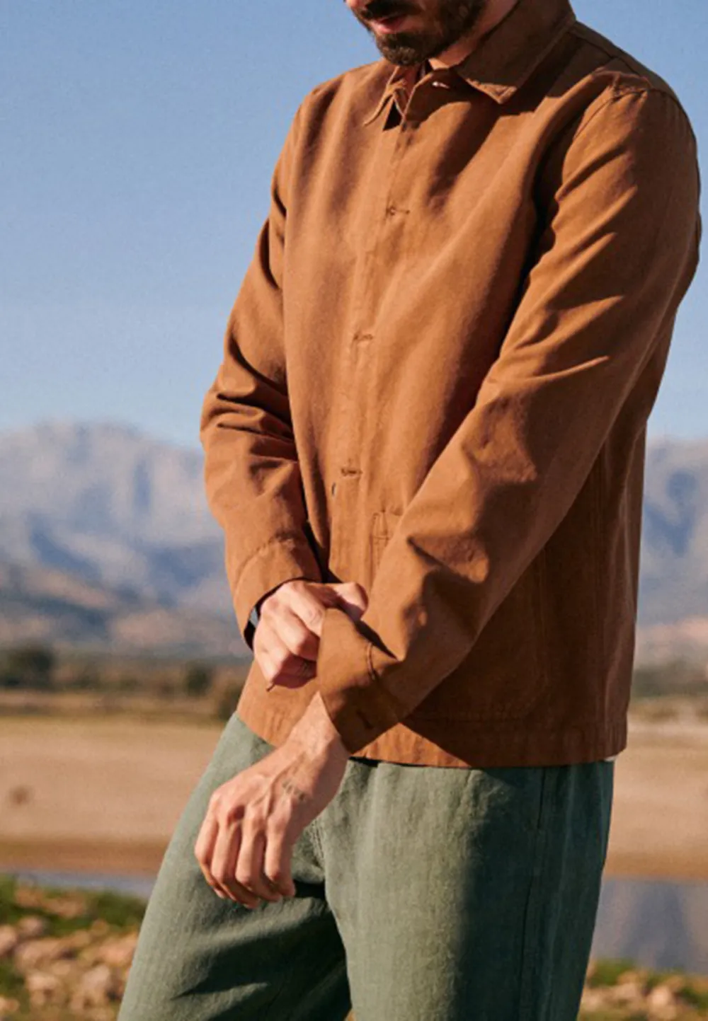 Jacket-Light Brown