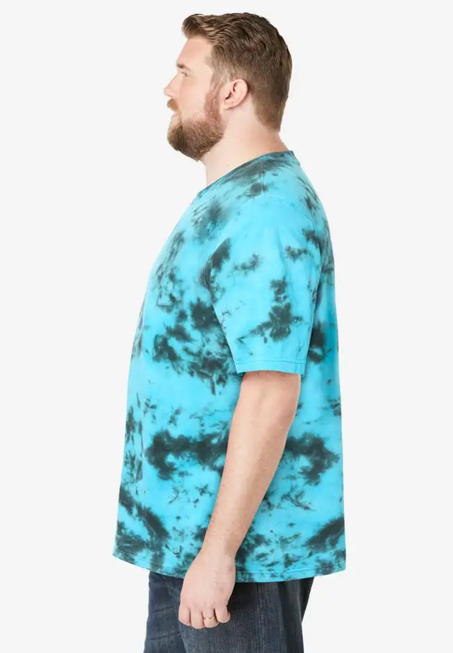 Shrink-Less Lightweight Pocket Crewneck T-Shirt