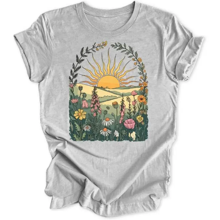 Framed Sunrise Unisex T-Shirt