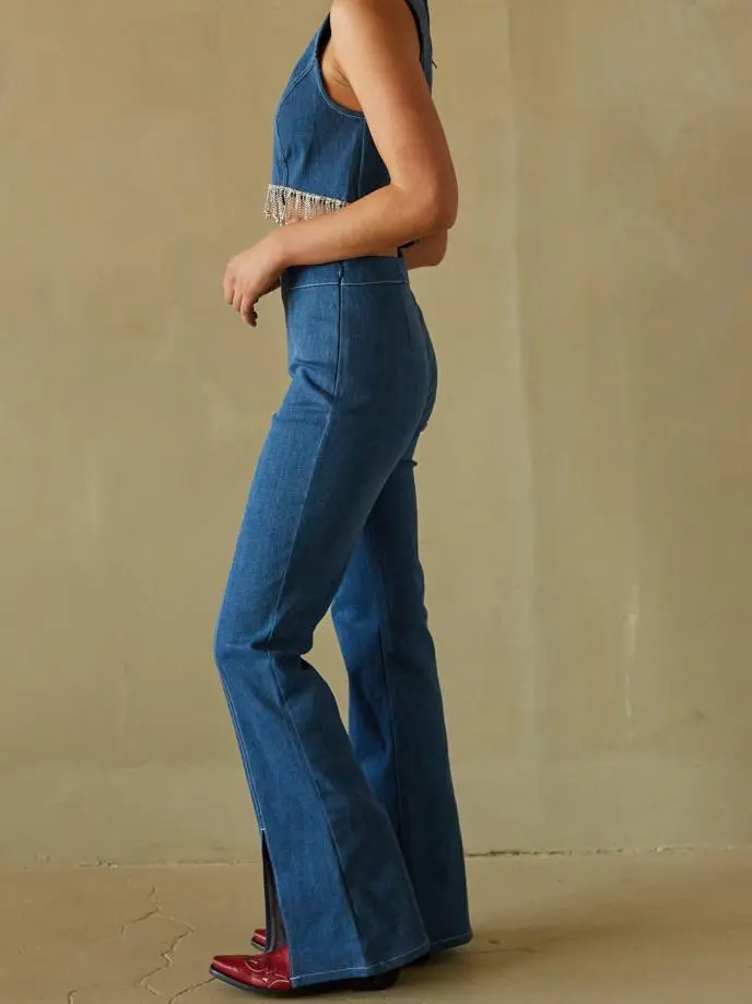 Carrie Denim Flare Jeans