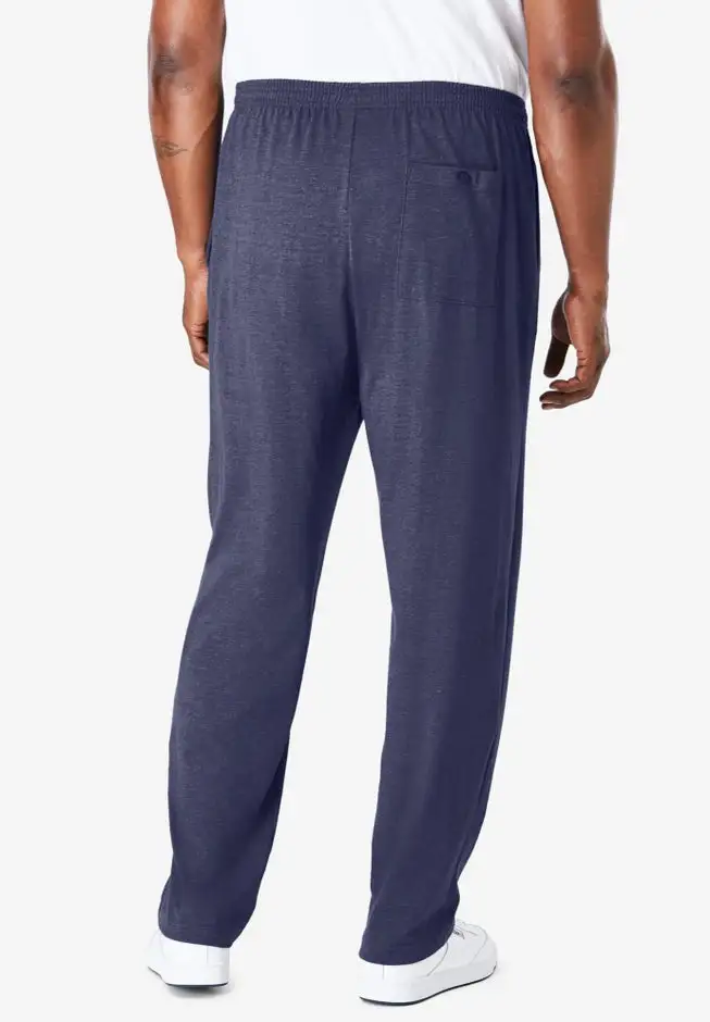 Lightweight Jersey Open Bottom Sweatpants