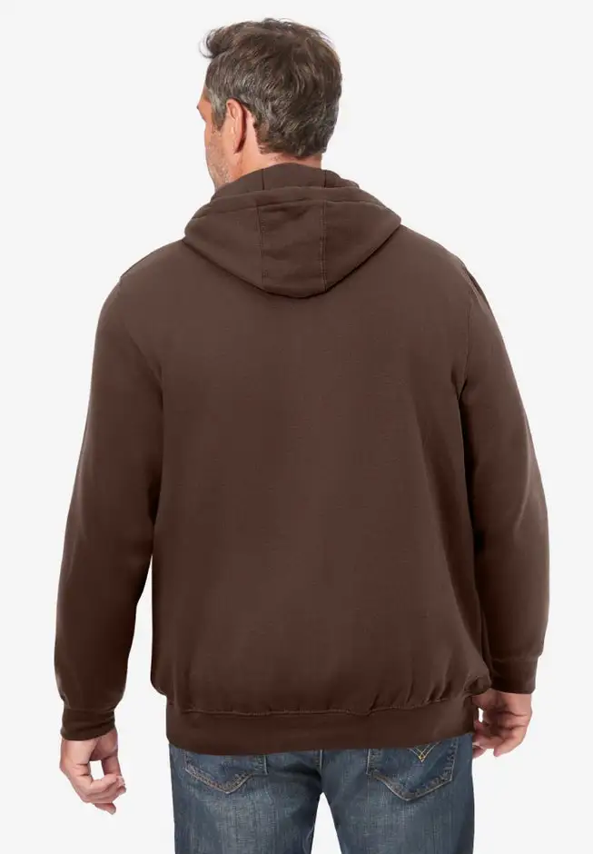 Fleece Zip-Front Hoodie