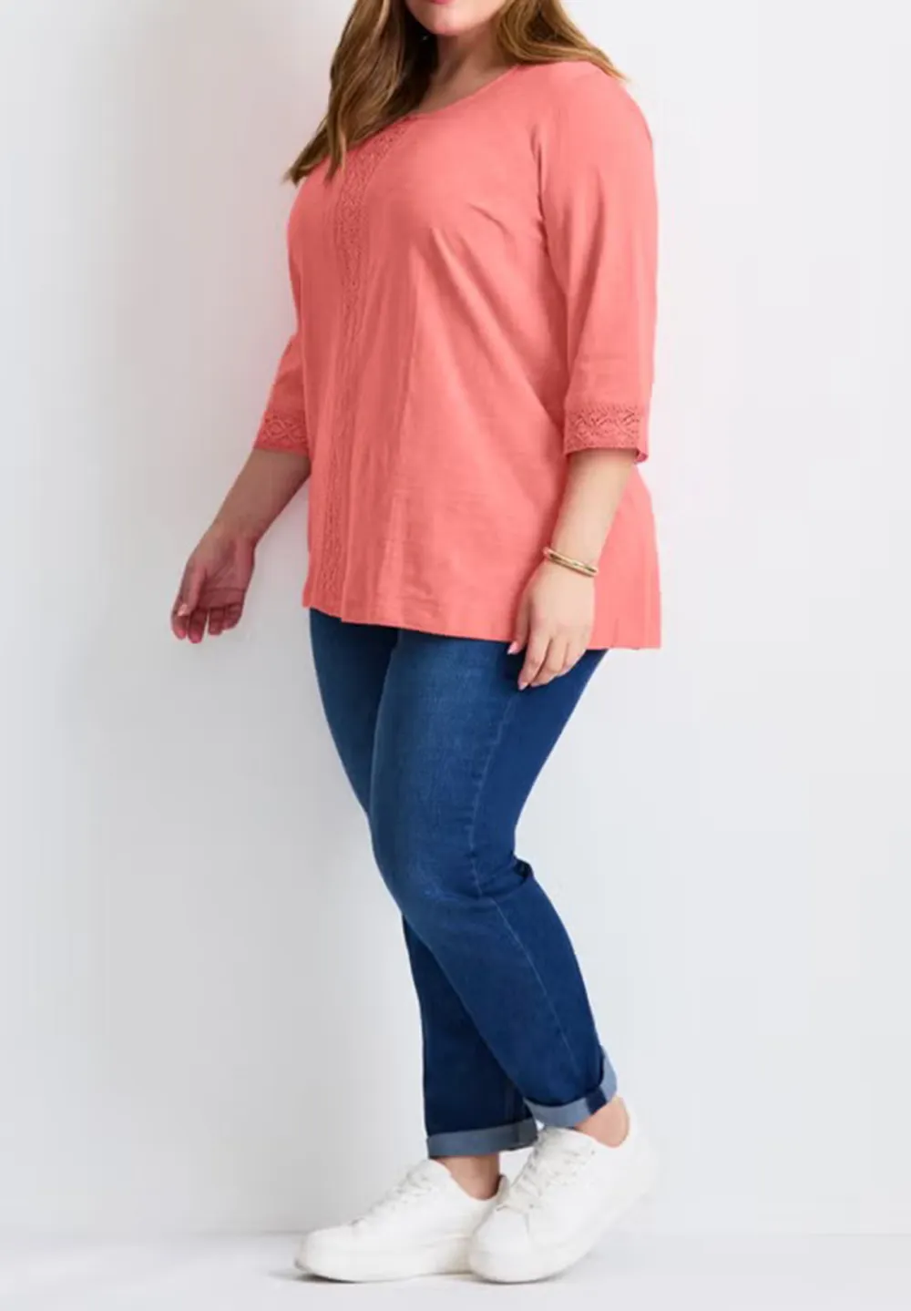 Cotton Knitted T-Shirt