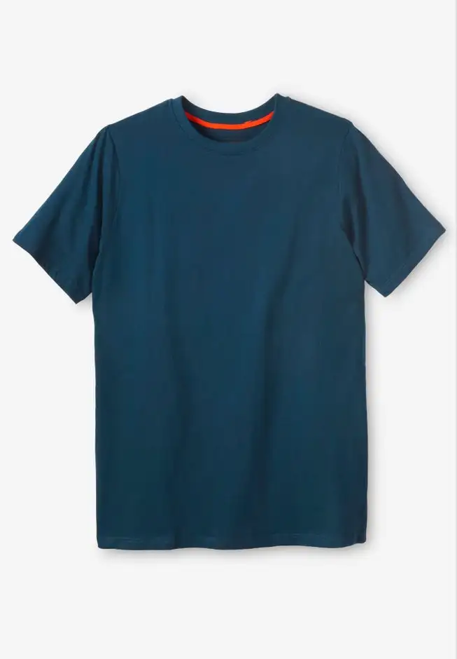 Heavyweight Longer-Length Crewneck T-Shirt