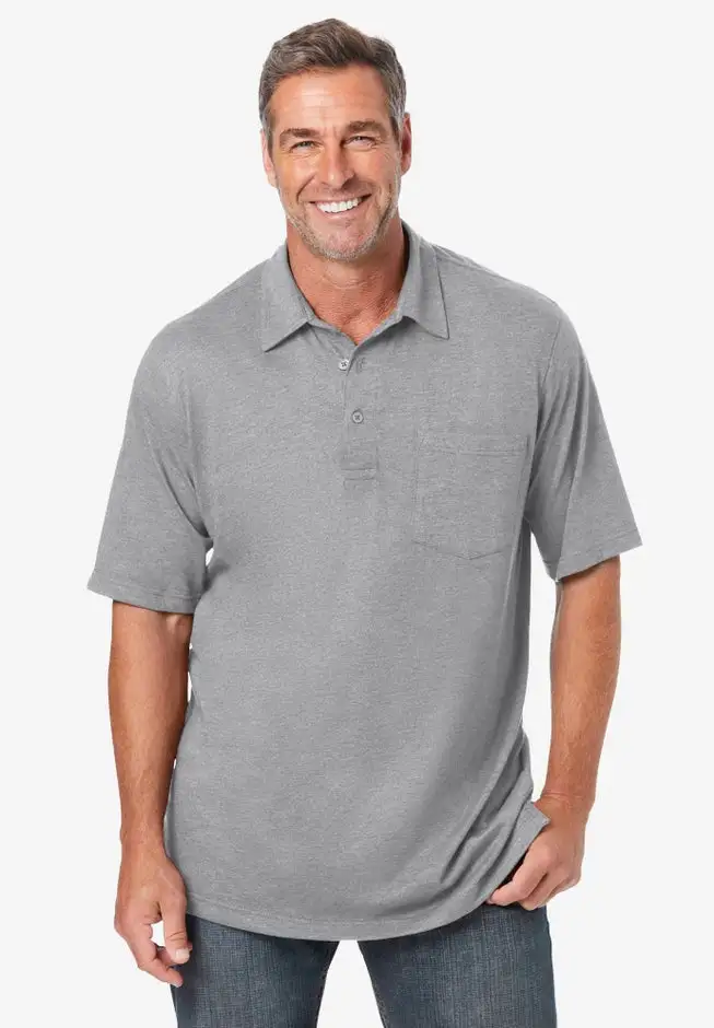 Shrink-Less™ Lightweight Polo