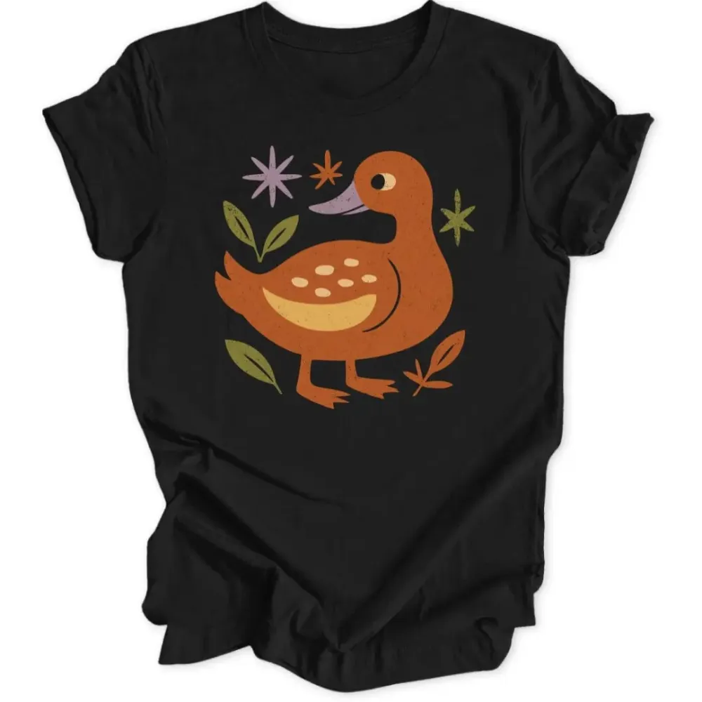Folk Art Duck Unisex T-Shirt