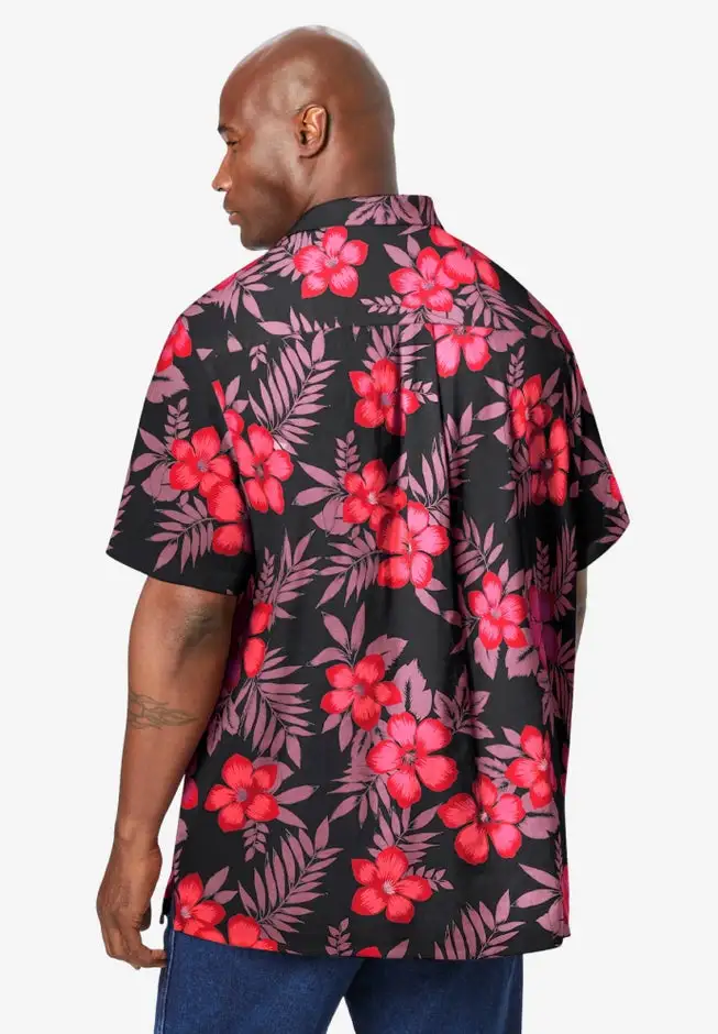 Short-Sleeve Linen Shirt