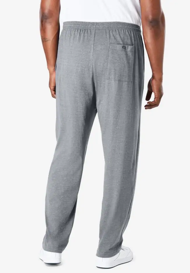 Lightweight Jersey Open Bottom Sweatpants