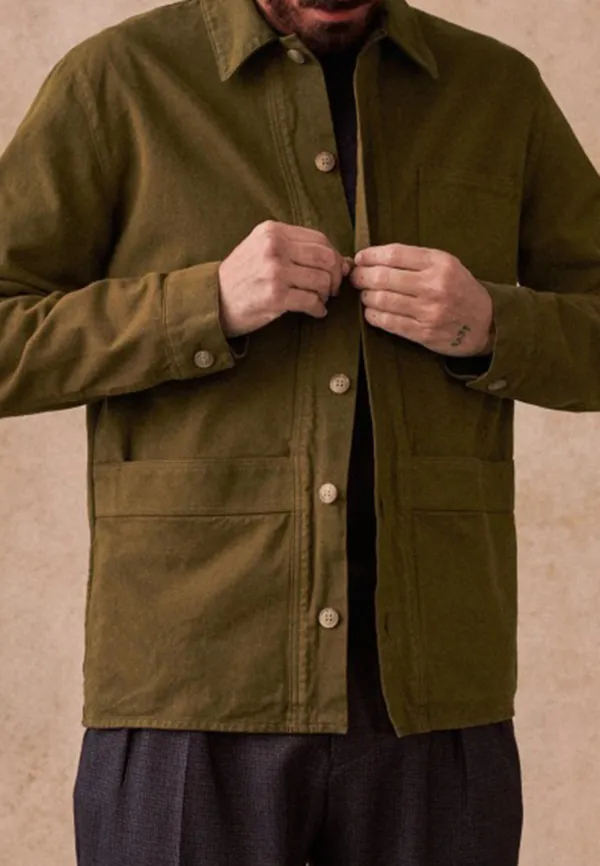 Jacket-Dark Khaki