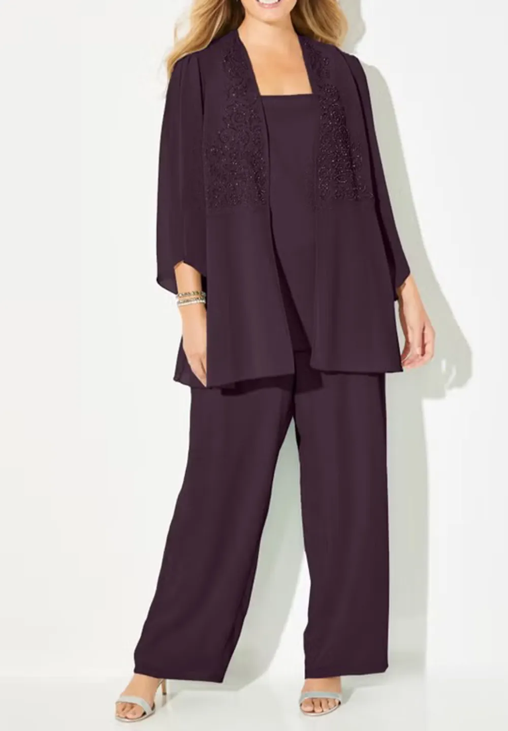 Beaded Pant Set