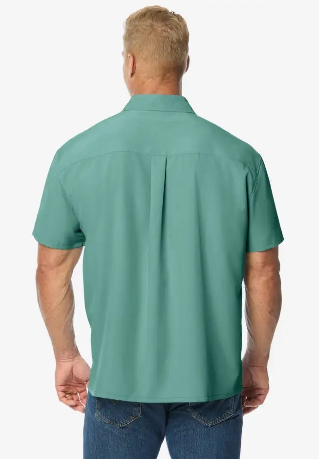 Double Pocket Short Sleeve Performance Shirt