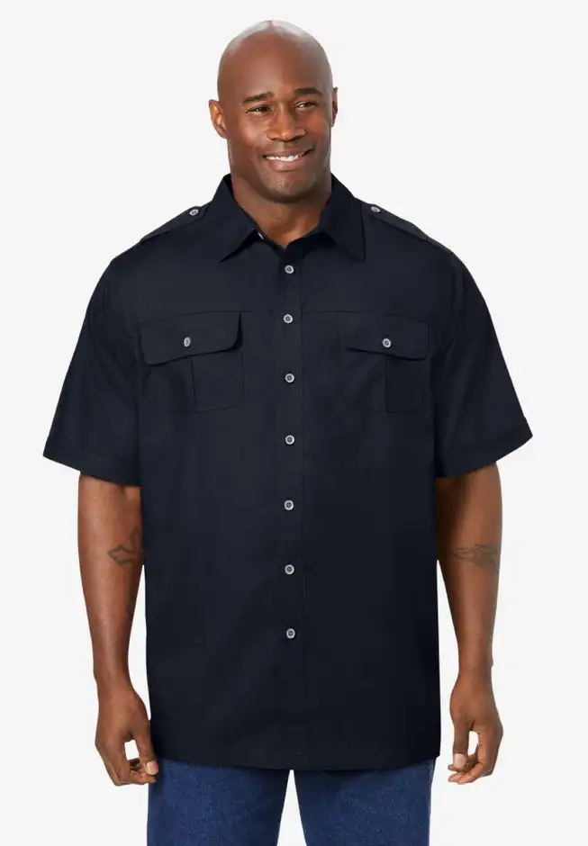 Short-Sleeve Pilot Shirt