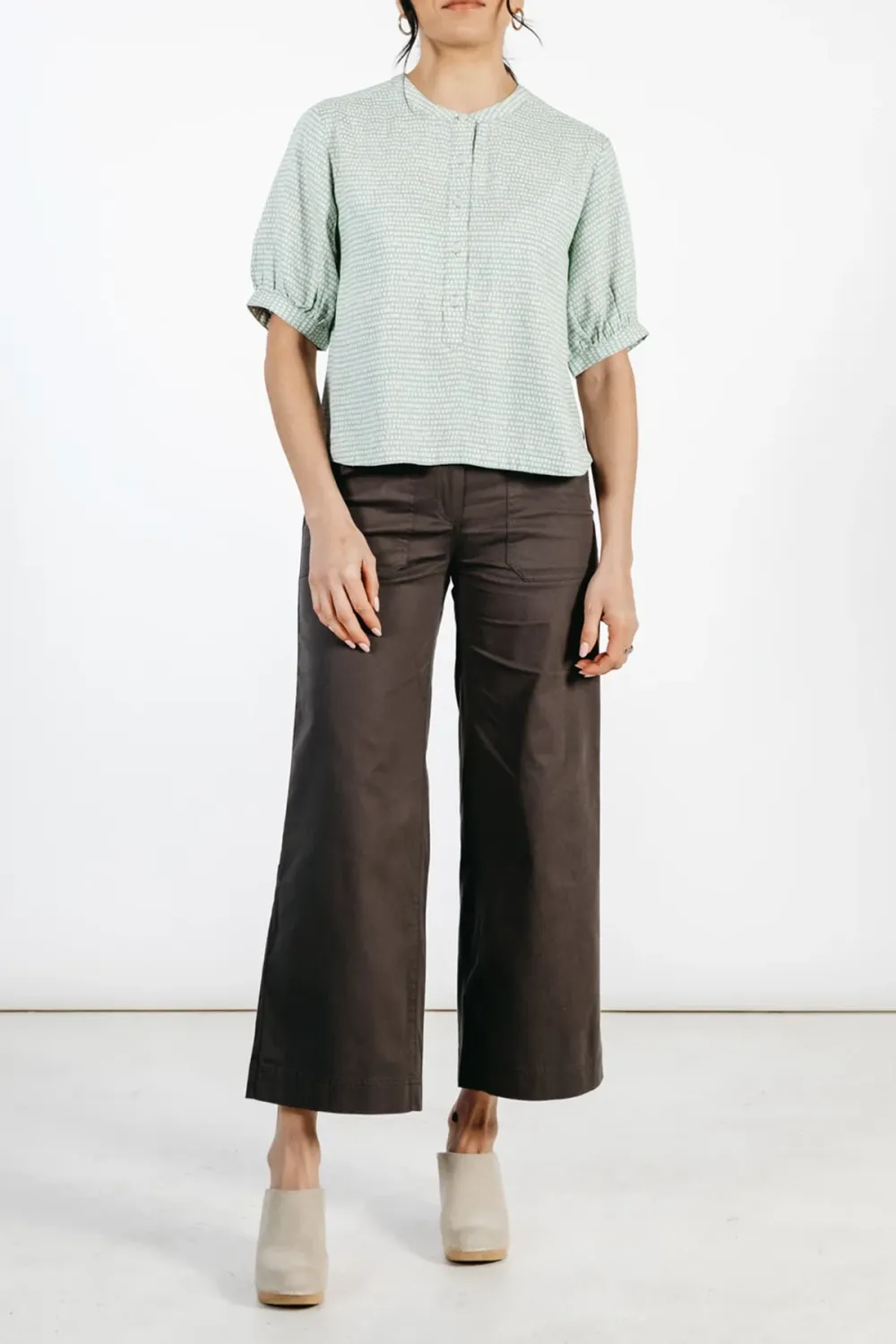 The Commuting Button Front Shirt