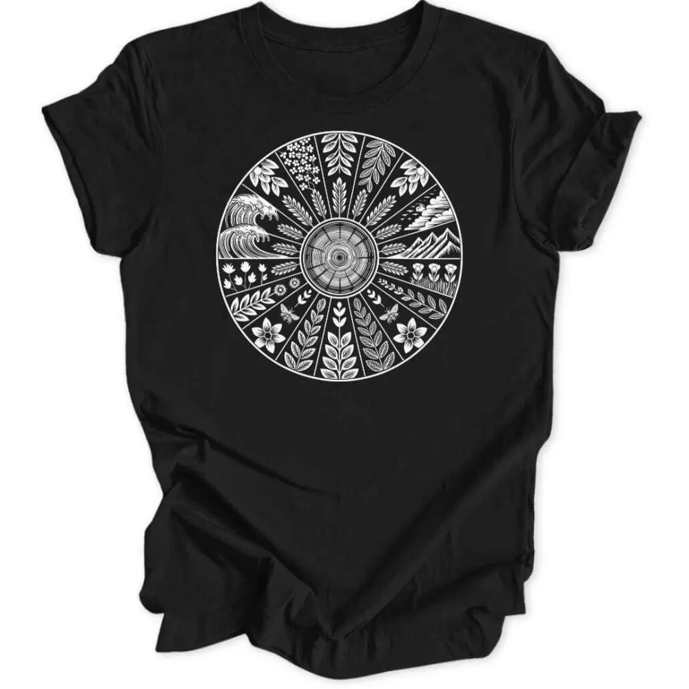 Seasonal Mandala Unisex T-Shirt