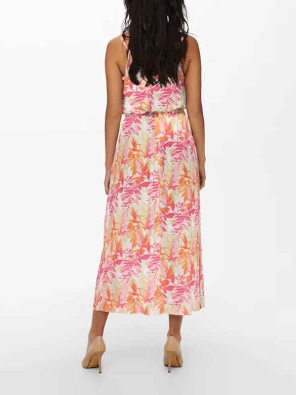 Smooth Fabric Casual Style A-line Skirt