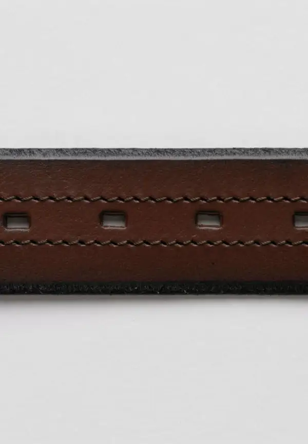 Stitched Leather Belt
