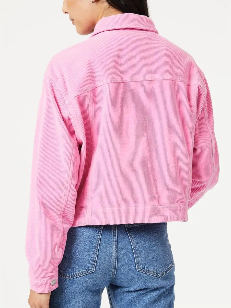 Regular Corduroy Casual Jacket