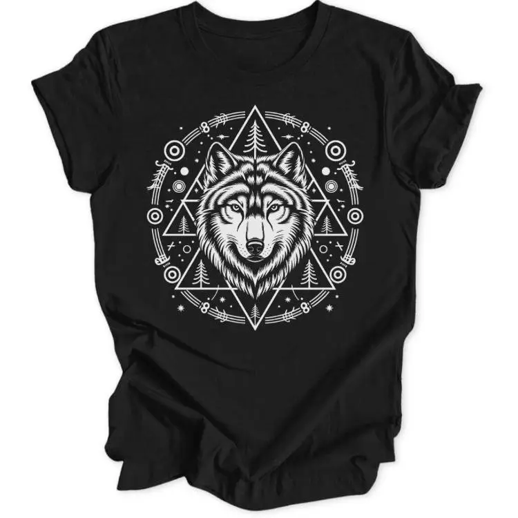 Wolf Mandala Unisex T-Shirt