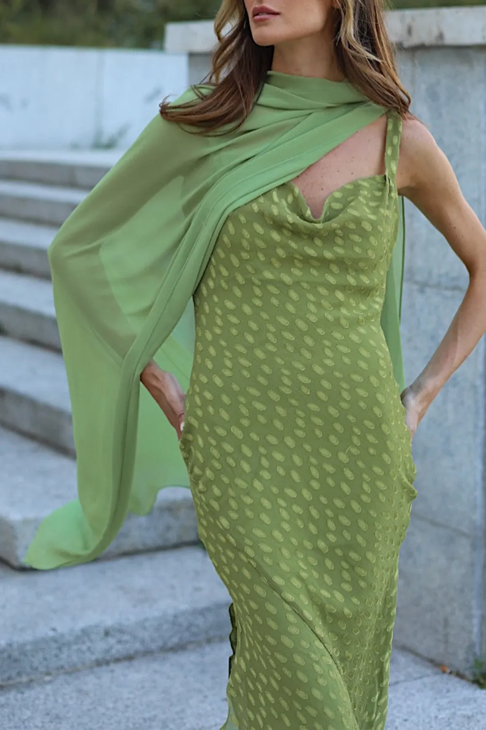 Women's  Dot Tibet Dress