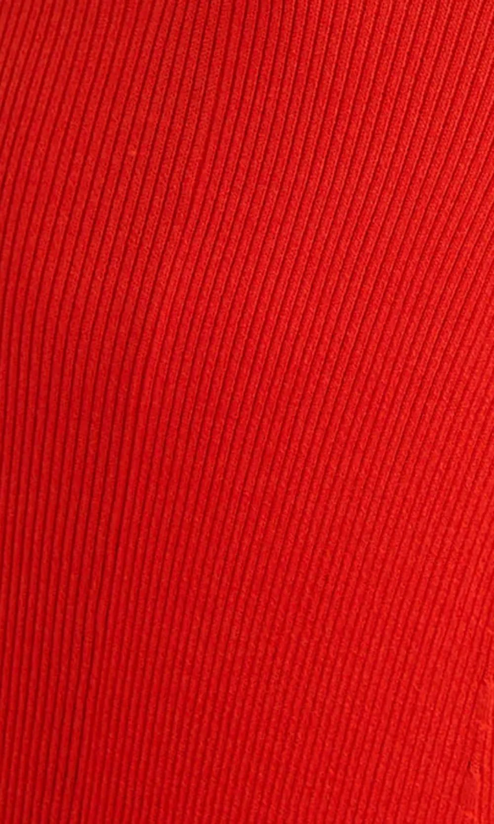 Red Lapel Long Dress