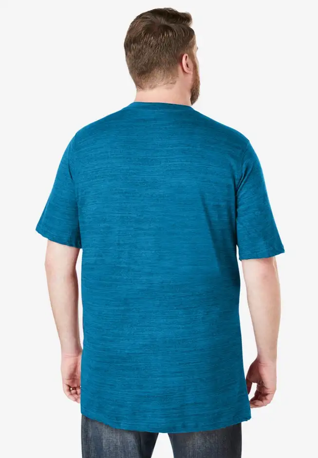 Heavyweight Longer-Length Pocket Crewneck T-Shirt