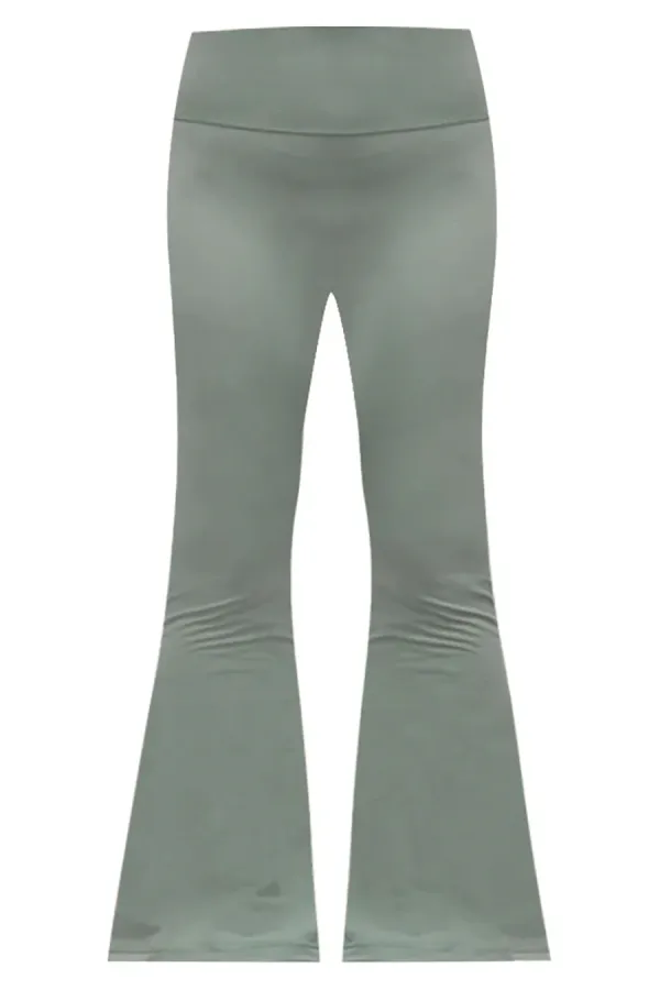 Olive Flare Leggings