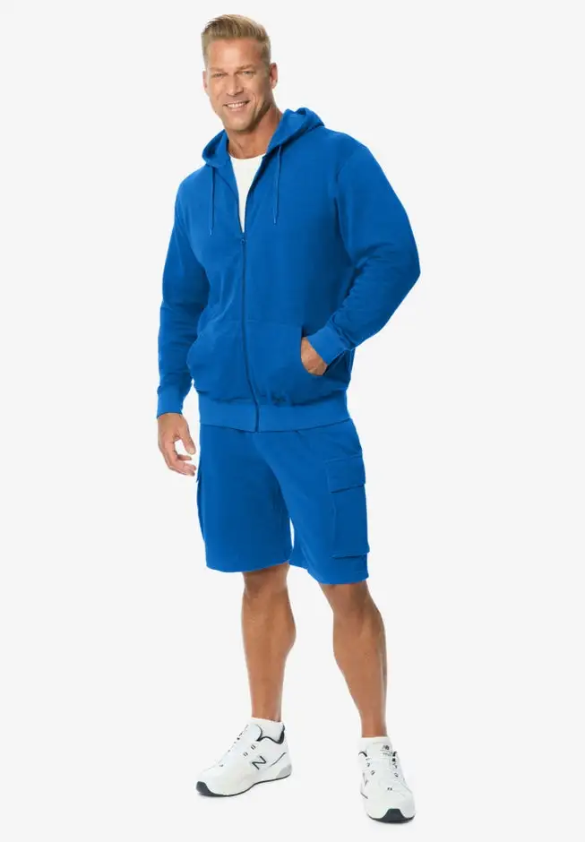 French Terry Zip-Up Hoodie