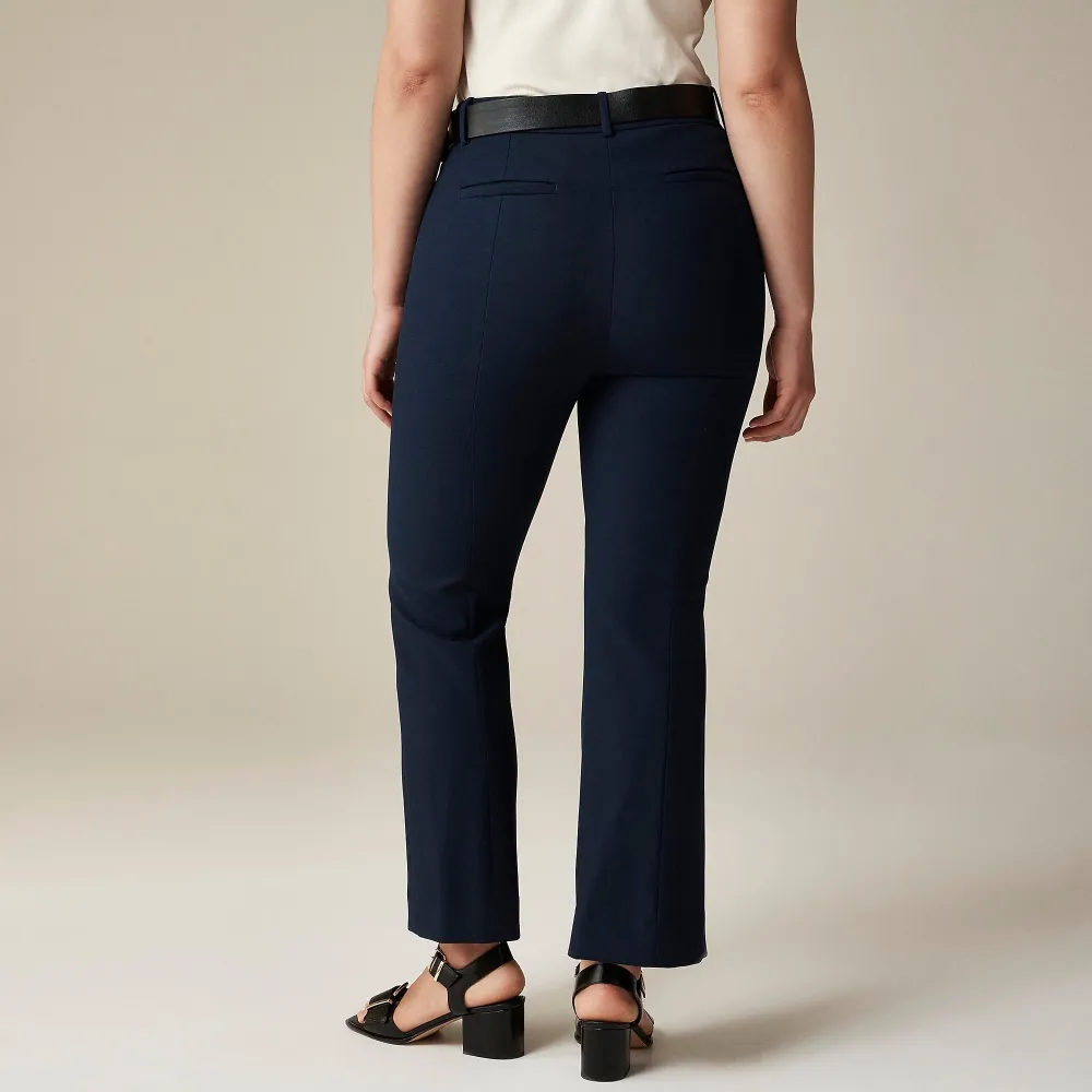 Mid-Waist Cropped Natalia Pants